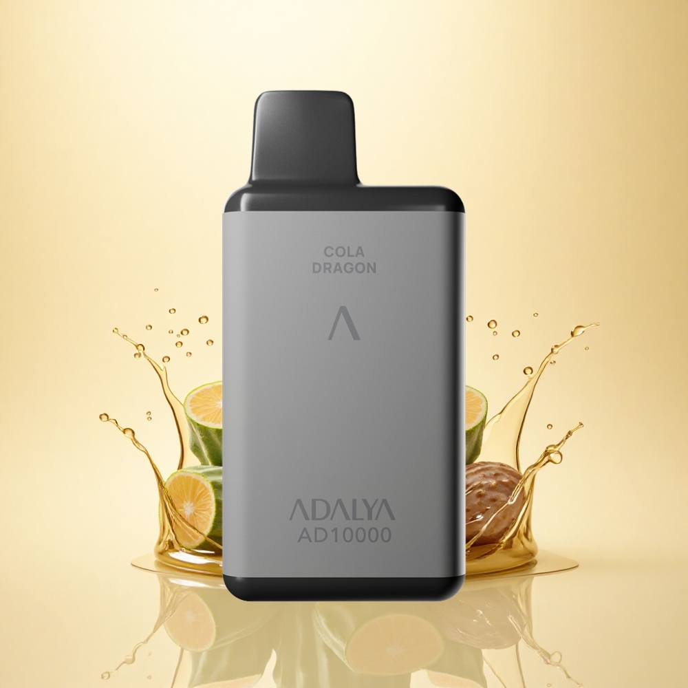 Adalya AD 10000 Puffs Space Grå USB-C Kaktus Splash