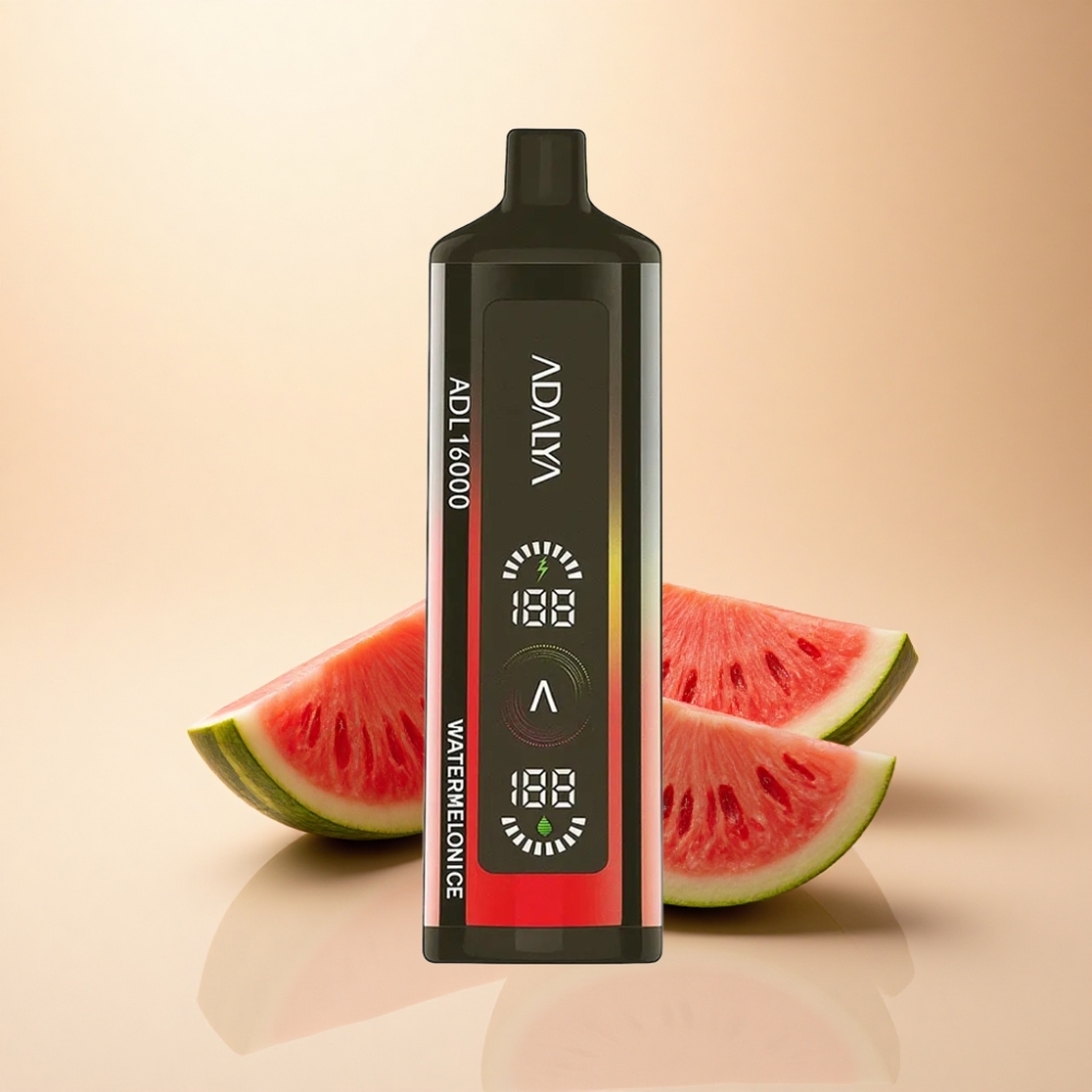 Adalya ADL 16000 PRO Puffs Digital Skjerm Vannmelon Is