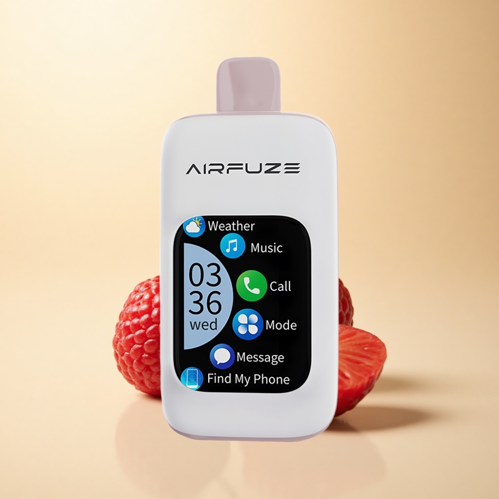 AirFuze Smart 30000 Puffs 5% Nikotin Berry Eksplosjon TFT-Skjerm