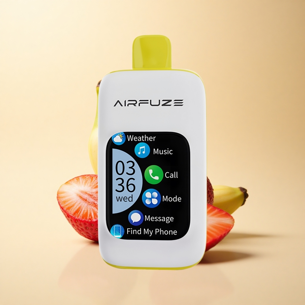 AirFuze Smart 30000 Puffs 5% Nikotin Jordbær Banan