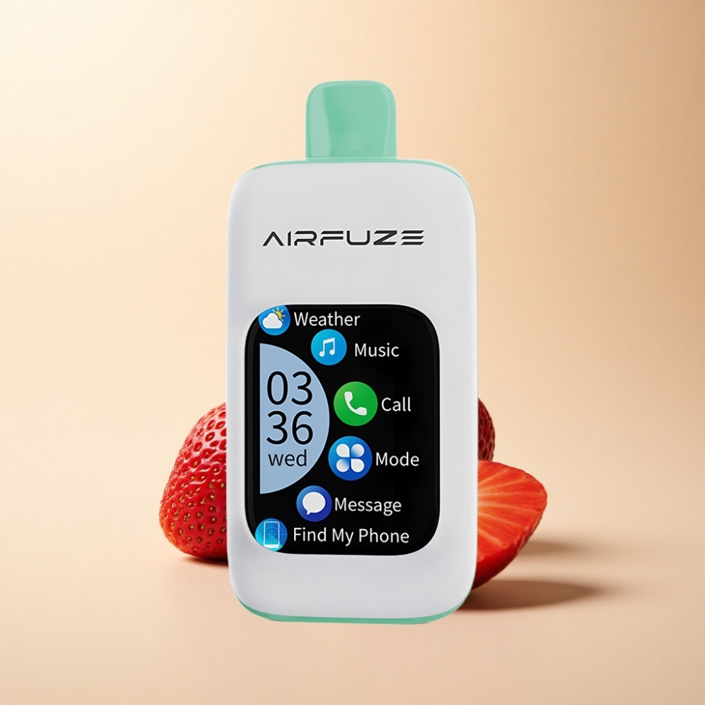 AirFuze Smart 30000 Puffs 5% Type-C Jordbær Sommer