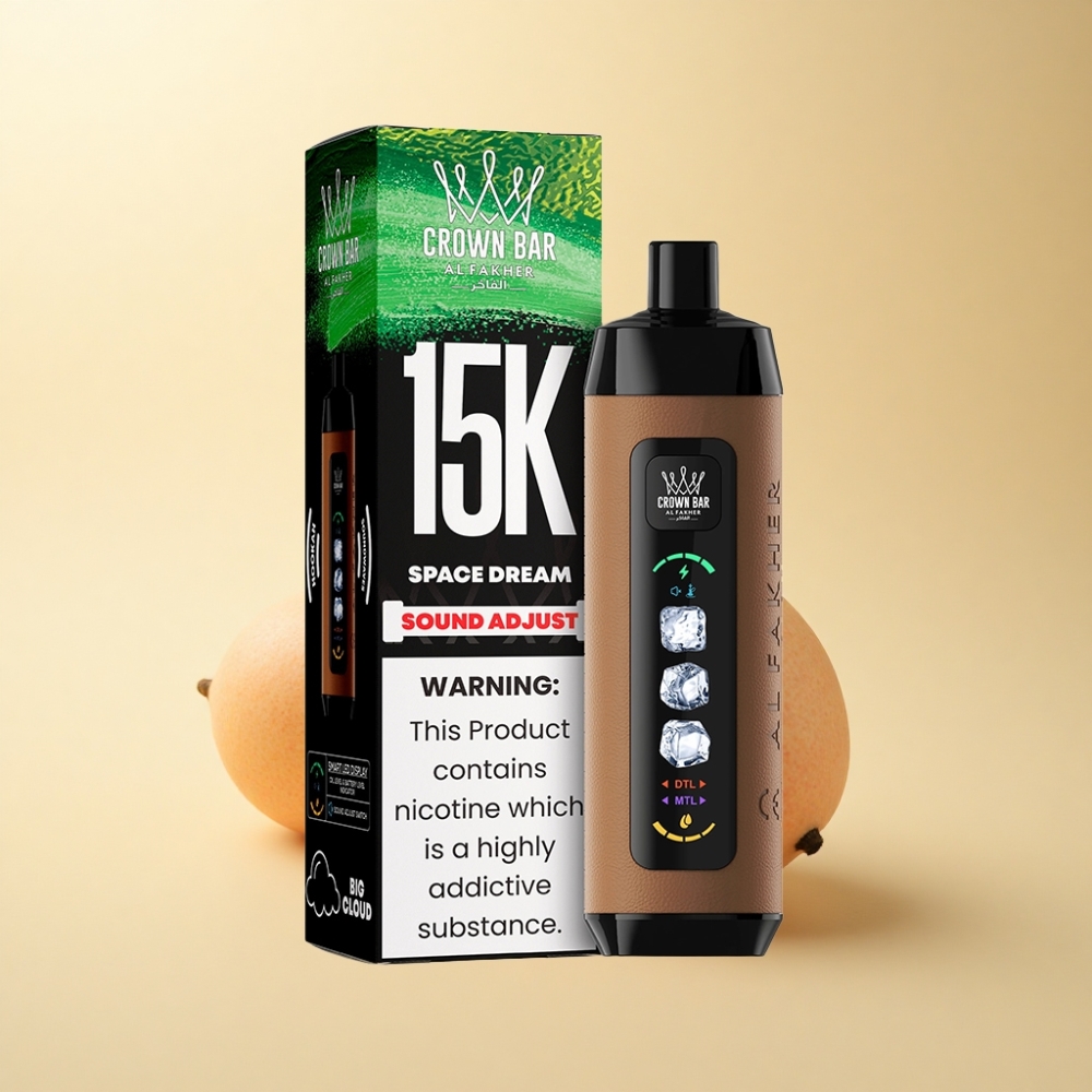 Al Fakher 15k Ice Adjust Clouds 15000 Puff 22ml Drøm i Rom