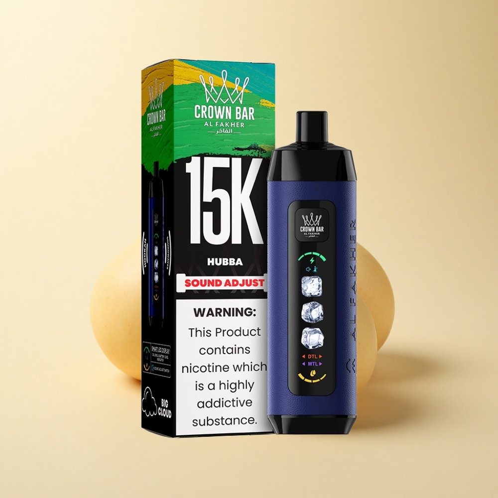 Al Fakher 15k Ice Adjust Clouds 15000 puffer 22ml Hubba