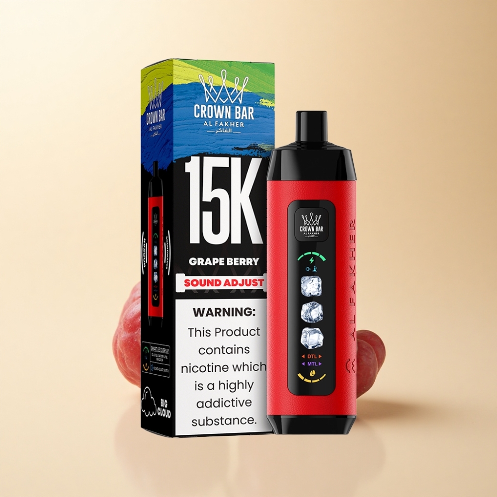 Al Fakher 15k Ice Adjust Clouds 15000 puffs 22ml Druer Bær