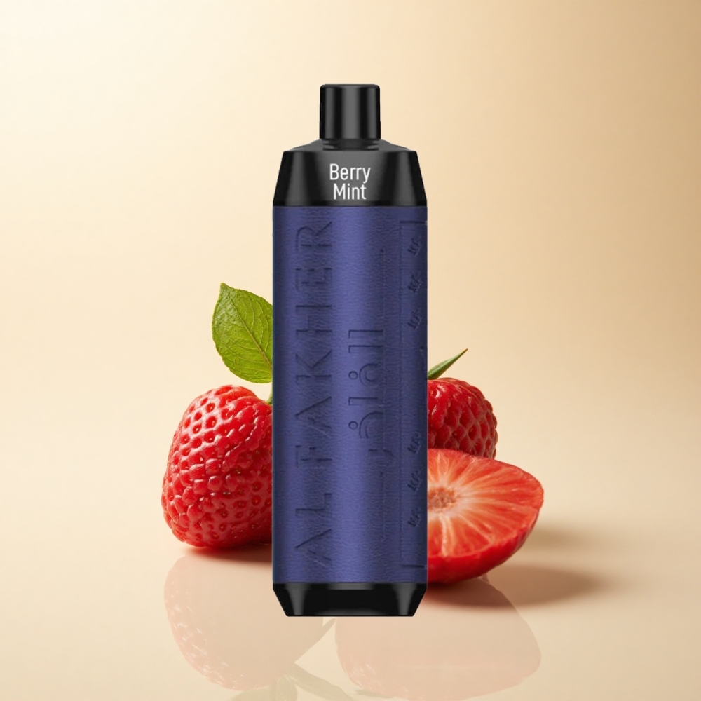 Al Fakher Crown Bar 8000 18ml Bærmynte