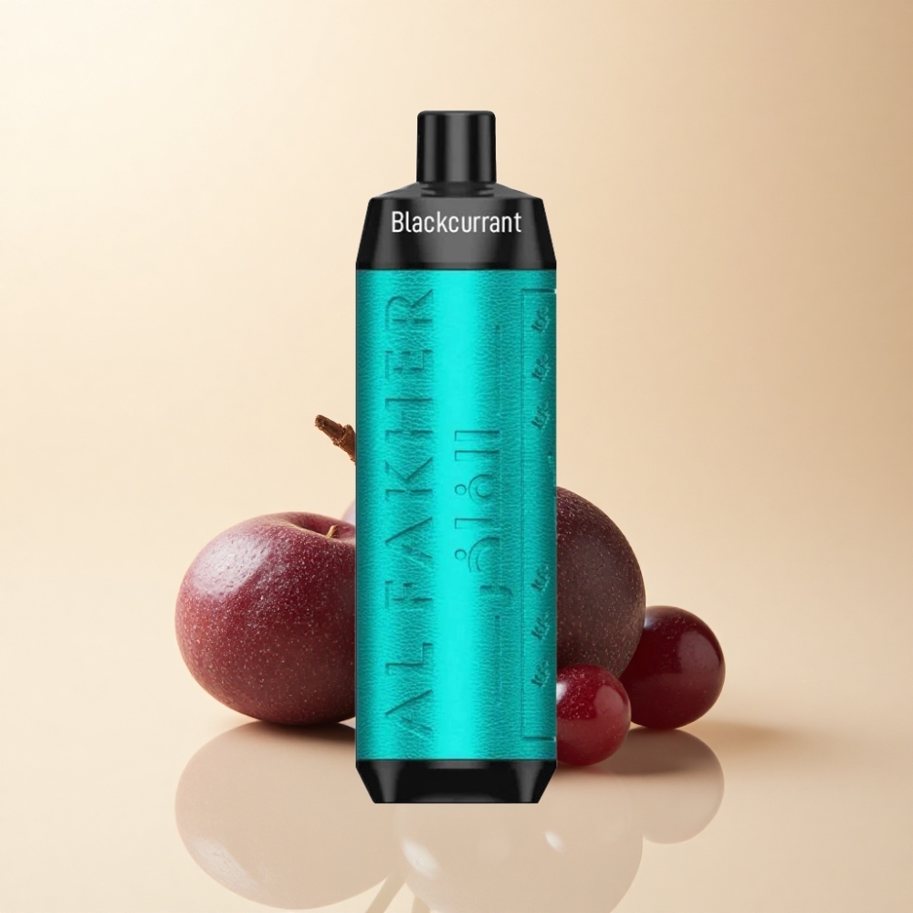 Al Fakher Crown Bar 8000 Crystal 18ml 5mg Svartsolbær Is