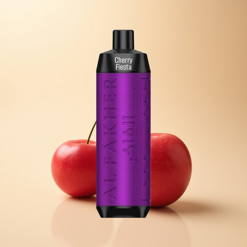 Al Fakher Crown Bar 8000 Crystal 18ml Kirsebærfest