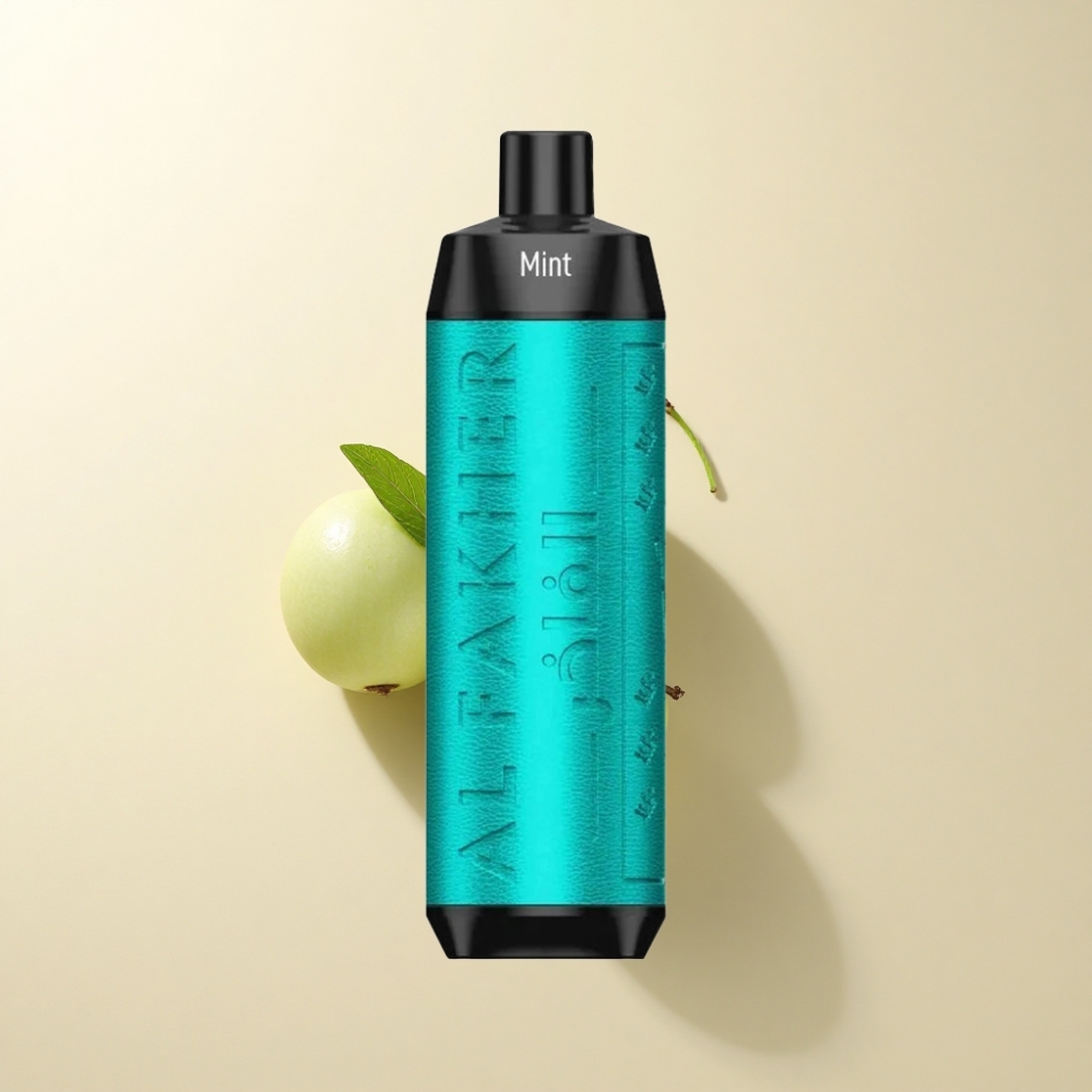 Al Fakher Crown Bar 8000 Crystal 18ml Mynte USB-C