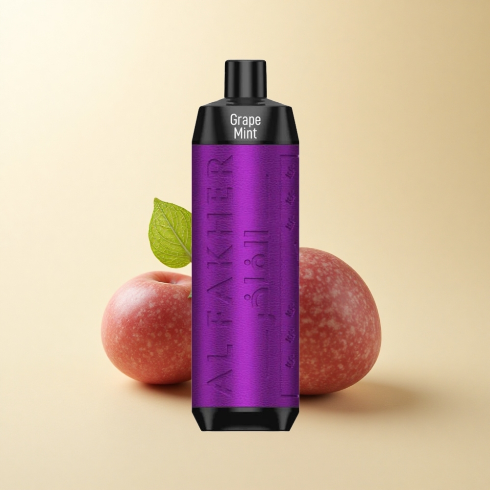 Al Fakher Crown Bar 8000 Druemynte 18ml USB-C