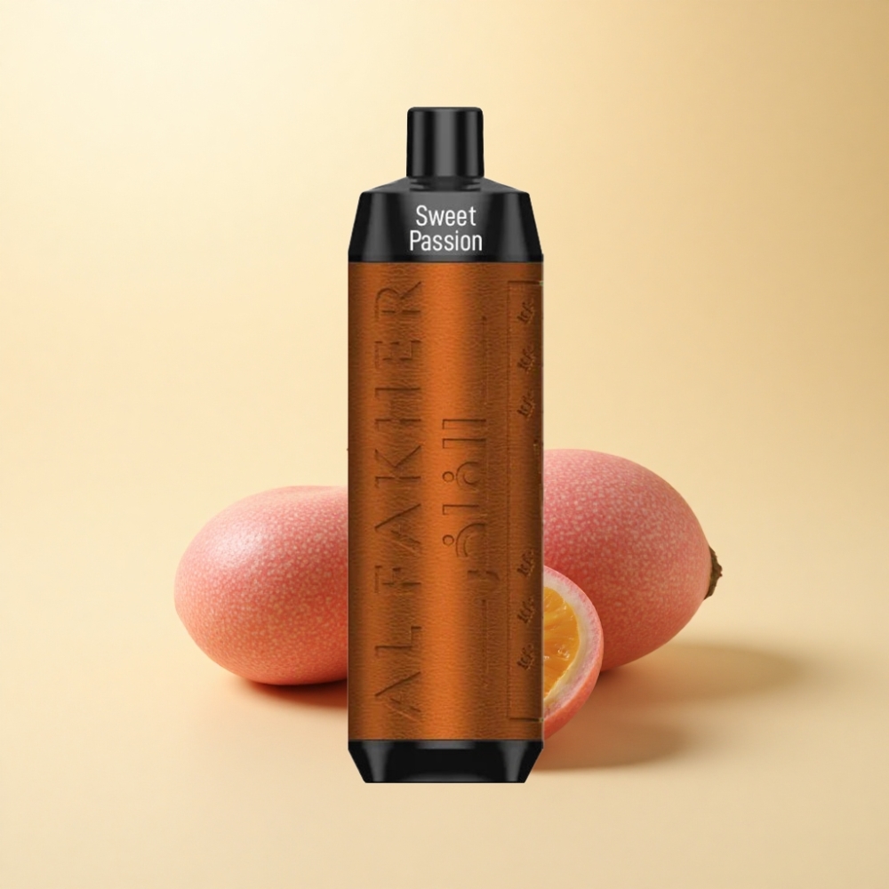 Al Fakher Crown Bar 8000 Puffs 18ml Søt Passionsfrukt