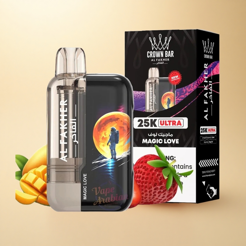 Al Fakher Crown Bar Ultra 25K 22ml Magisk Kjærlighet