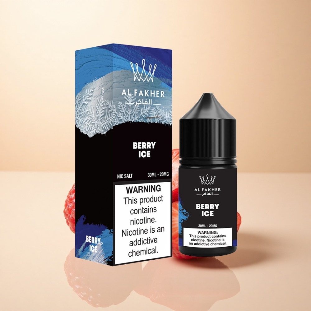 AL Fakher Nicotine Salt Puffs 30ml Bær Is
