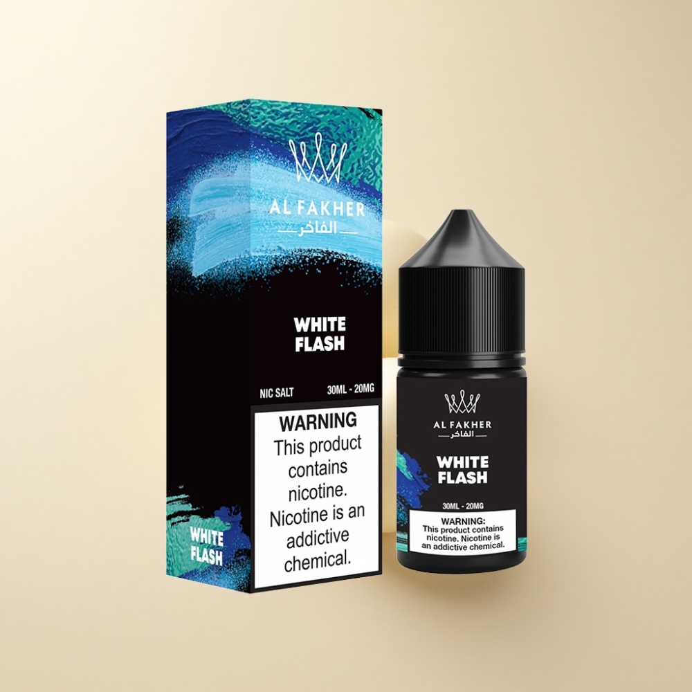 AL Fakher Nicotine Salt Puffs 30ml Hvit Blits 20MG