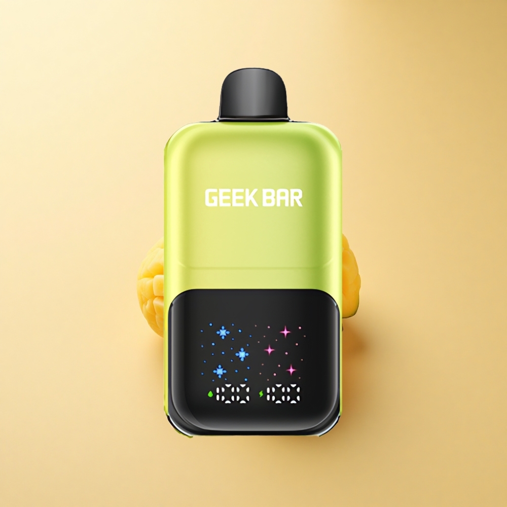 GEEK BAR 2GO 50000 Puff Interaktiv Skjerm 20mL Mexicansk Mango Is