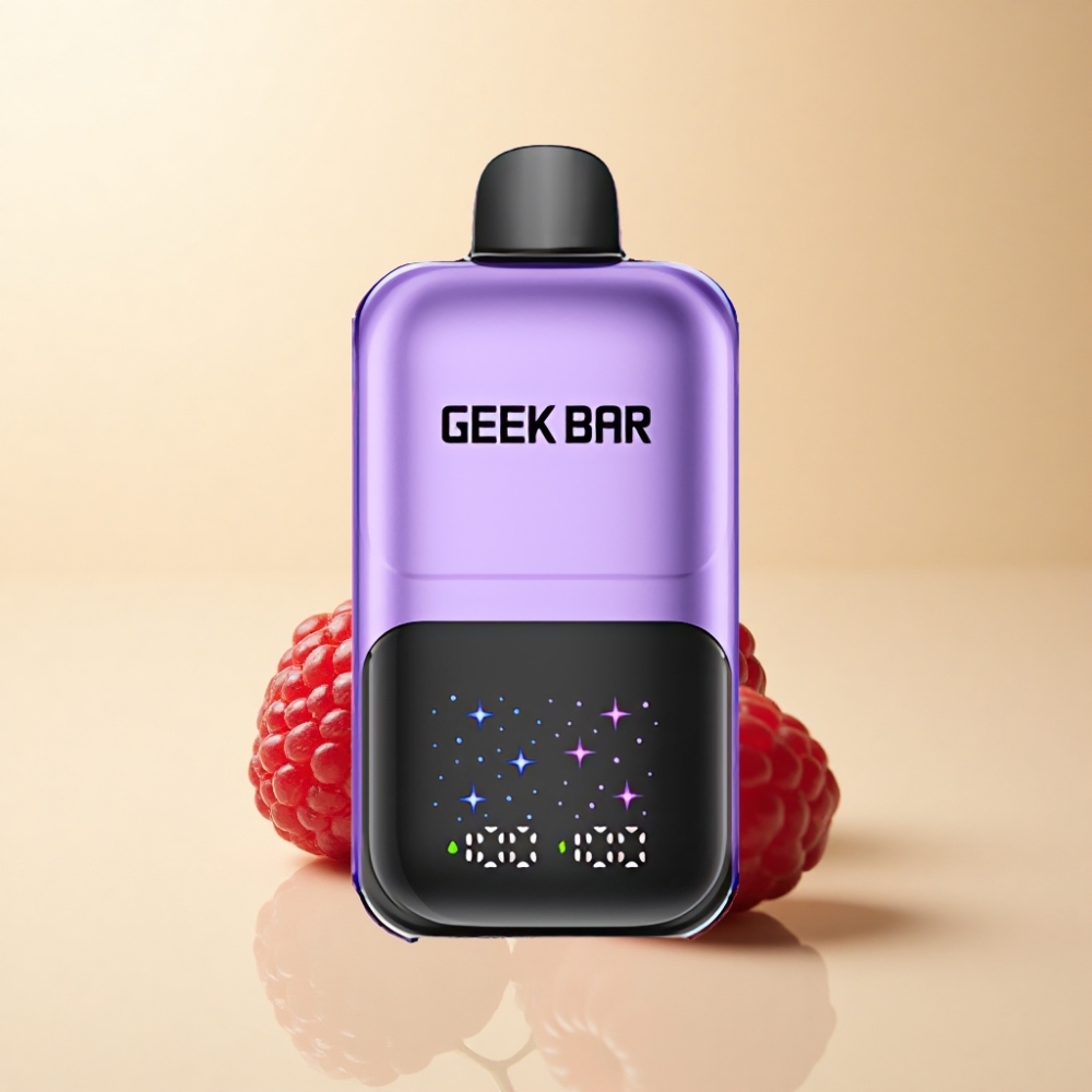 GEEK BAR 2GO 50000 Puffs 20mL 5% Nikotinsalt Druer & Bringebær