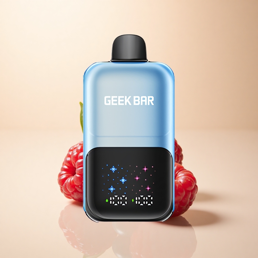 GEEK BAR 2GO 50000 Puffs 20mL Justerbar Smak/Kjøling Blåbær Bringebær Is
