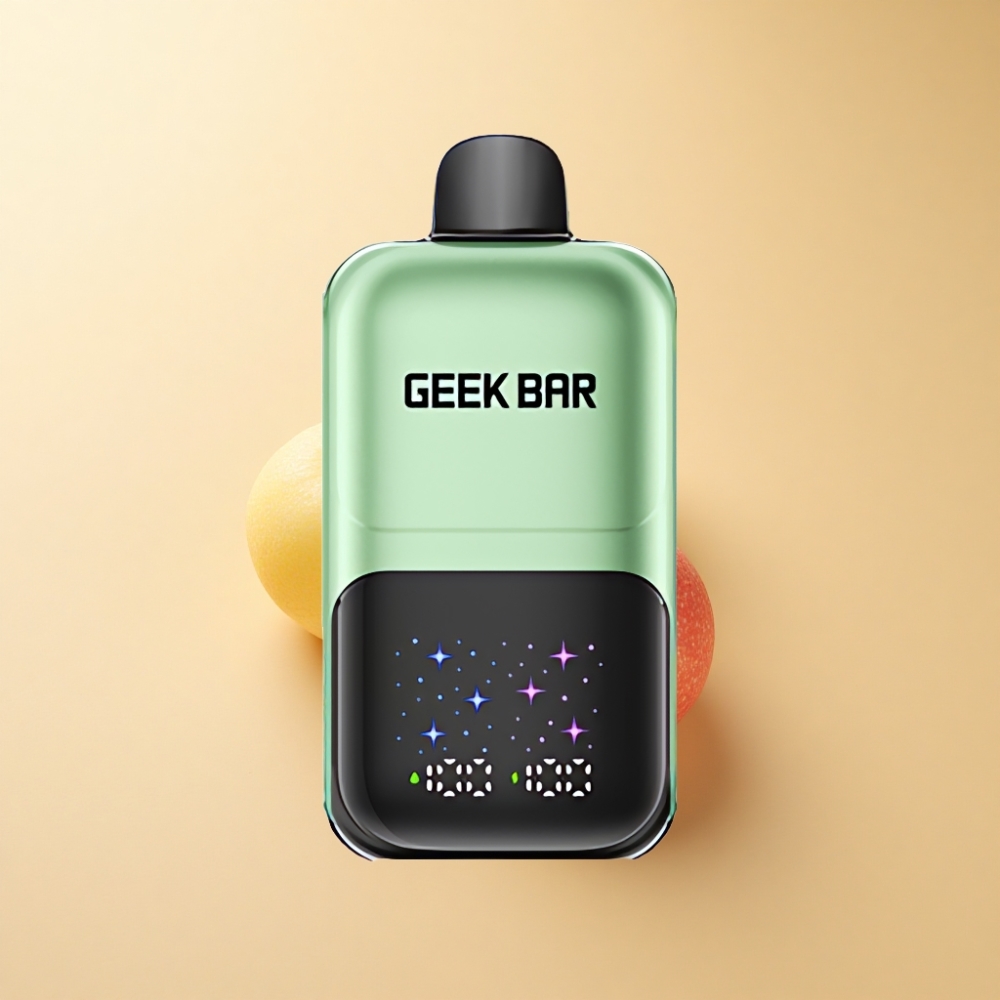 GEEK BAR 2GO 50000 Puffs Interaktiv Stor Skjerm Sur Godteri & Sur Frukt