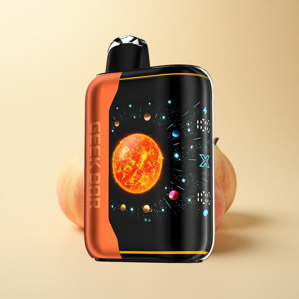 GEEK BAR Platinum Edition 25000 Puffs Dynamisk 3D Skjerm Punch