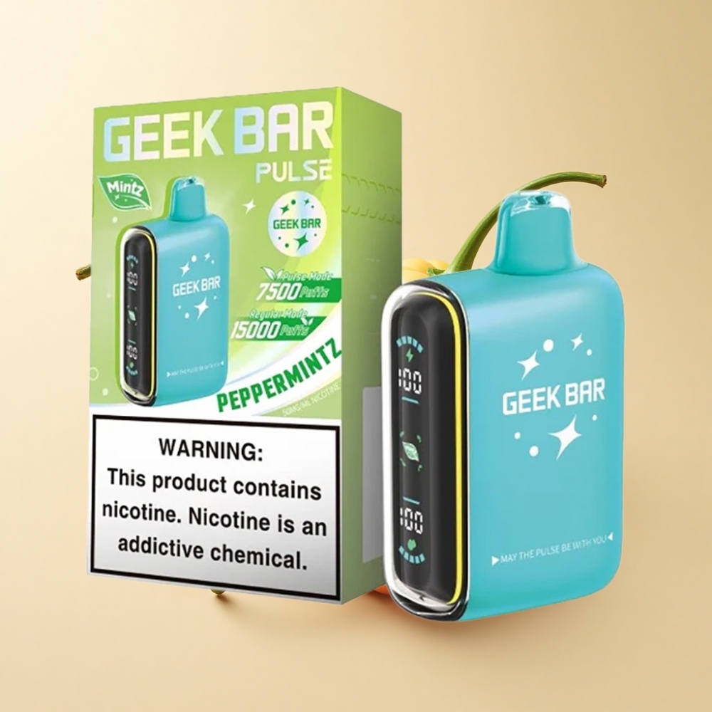Geek Bar Pulse 15000 Puffs 16ML 5% Mintz Utgave