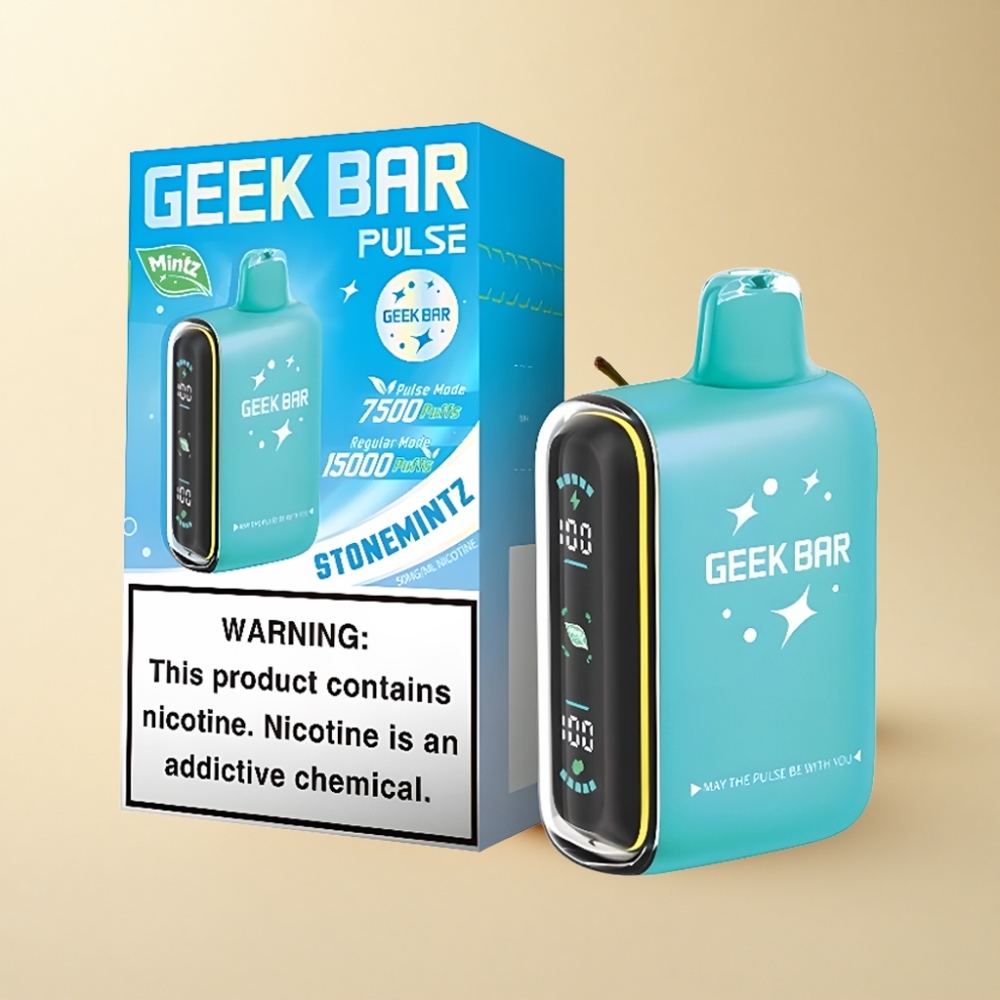 Geek Bar Pulse 15000 Puffs 16ML 5% Mintz Utgave