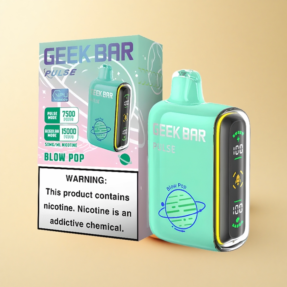 Geek Bar Pulse 15000 Puffs 16ML 5% USB-C Planet-utgaven