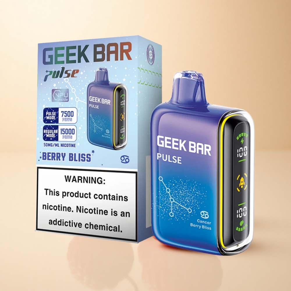 Geek Bar Pulse 15000 Puffs 16ML 5% USB-C Zodiac-utgaven