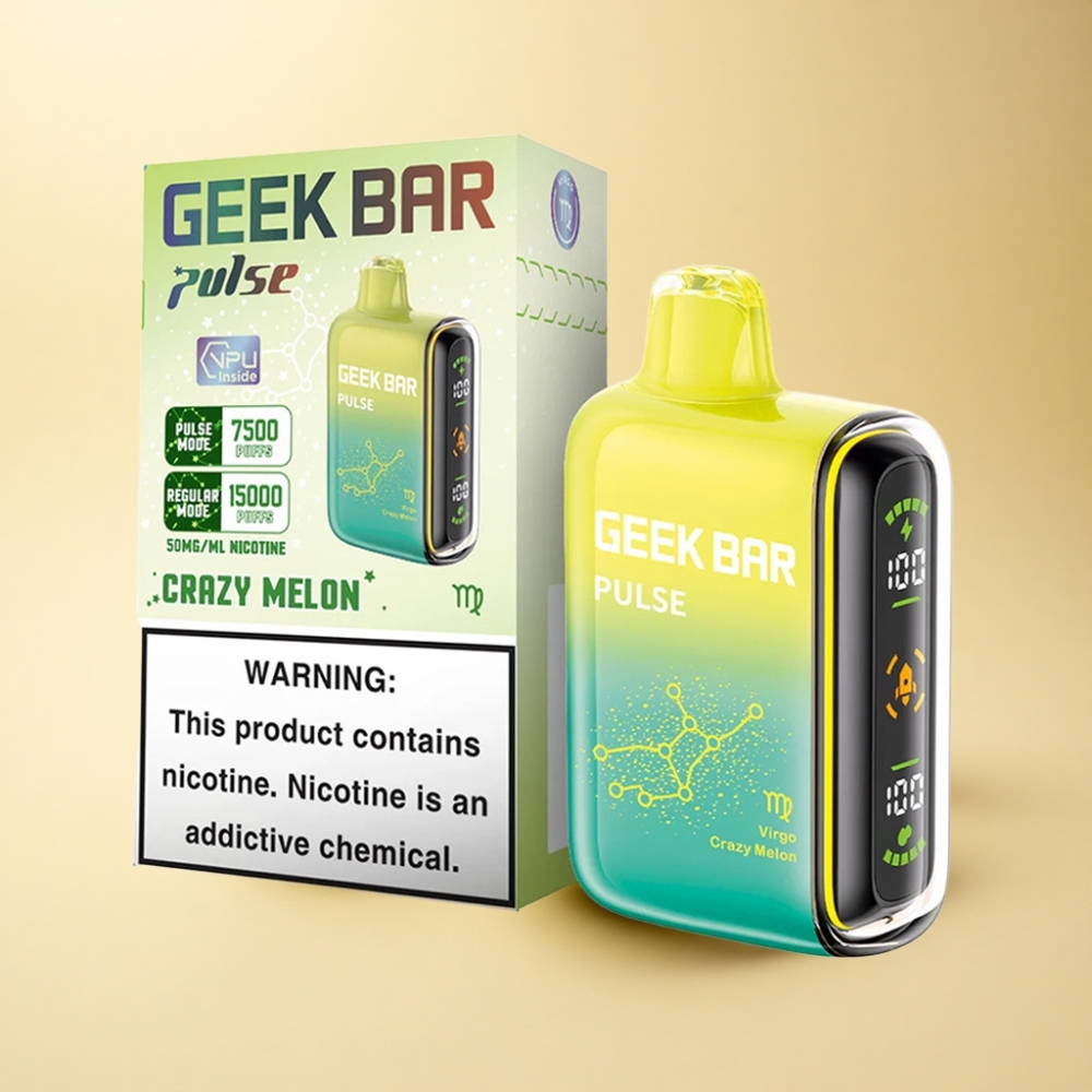 Geek Bar Pulse 15000 Puffs 16ML 5% USB-C Zodiac-utgaven