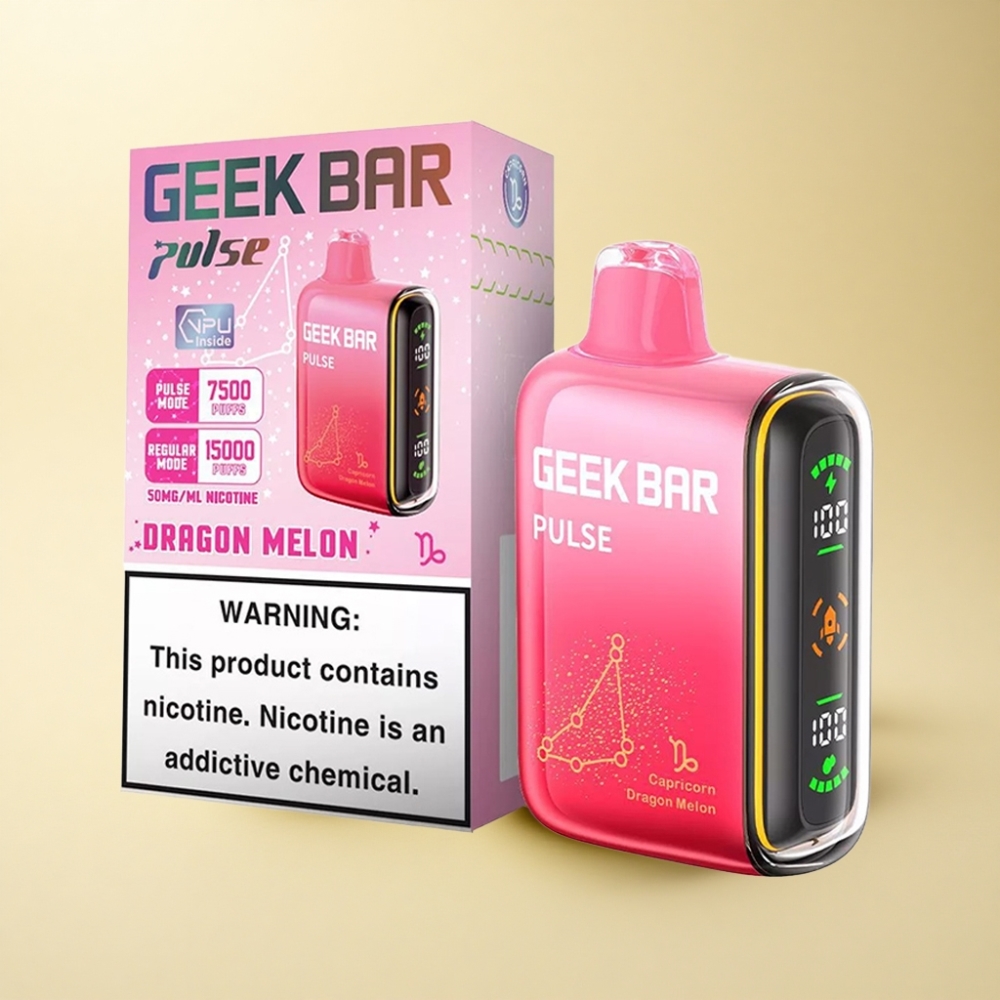Geek Bar Pulse 15000 Puffs 16ML 5% USB-C Zodiac-utgaven