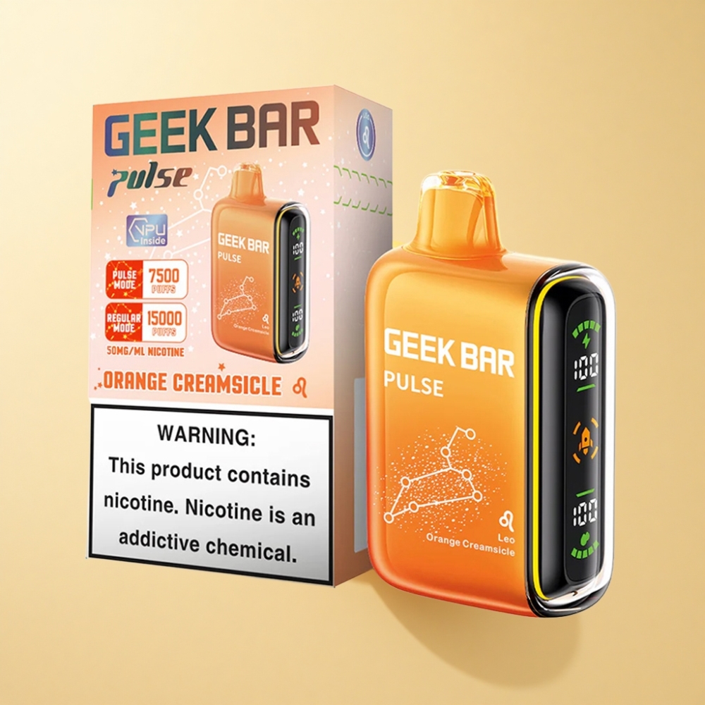Geek Bar Pulse 15000 Puffs 16ML 5% USB-C Zodiac-utgaven