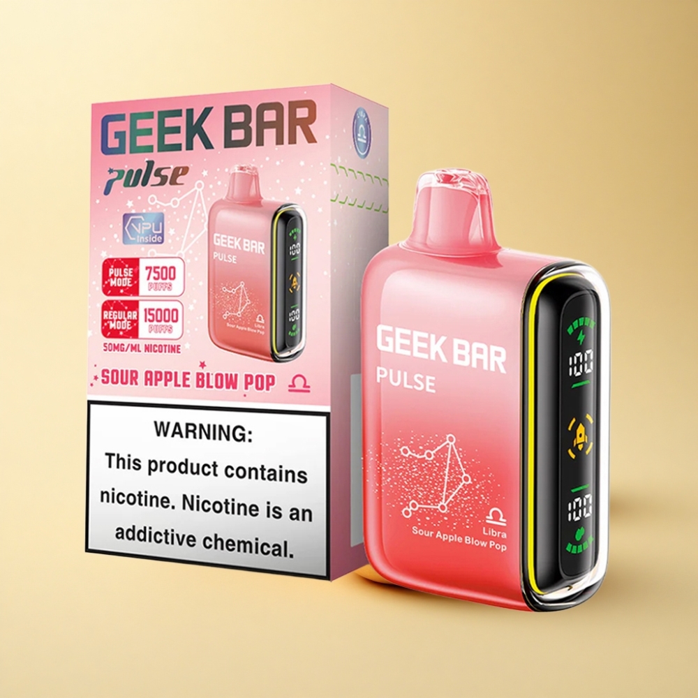 Geek Bar Pulse 15000 Puffs 16ML 5% USB-C Zodiac-utgaven