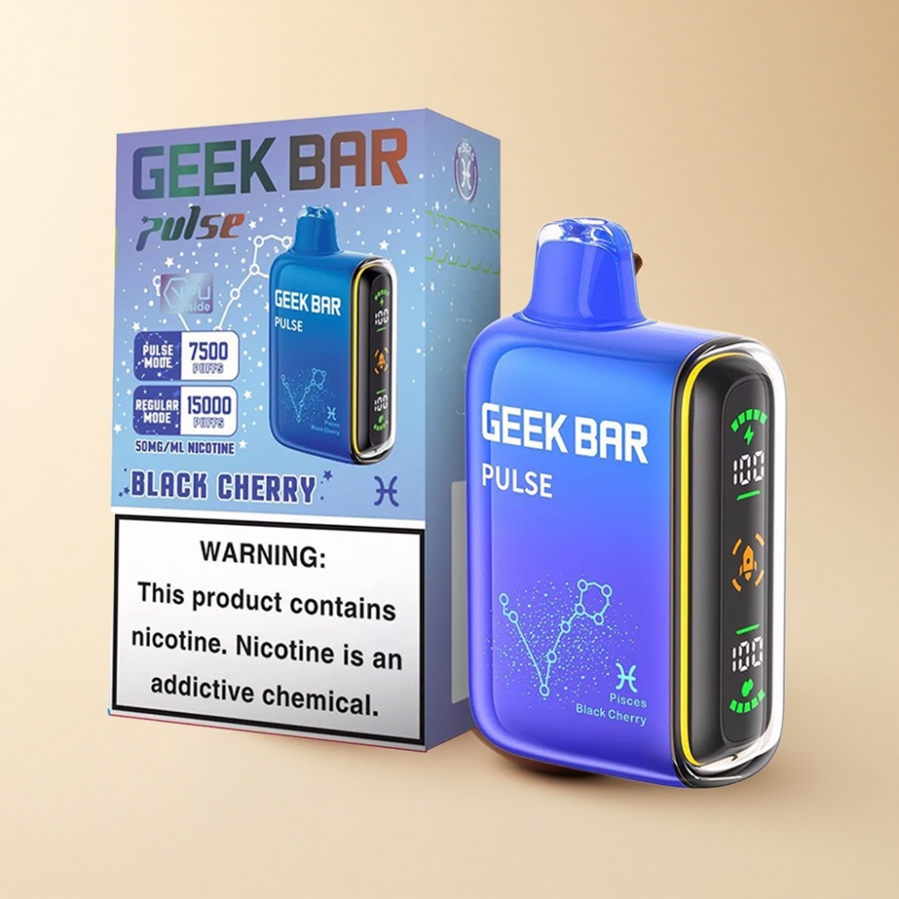 Geek Bar Pulse 15000 Puffs 16ML 5% USB-C Zodiac-utgaven