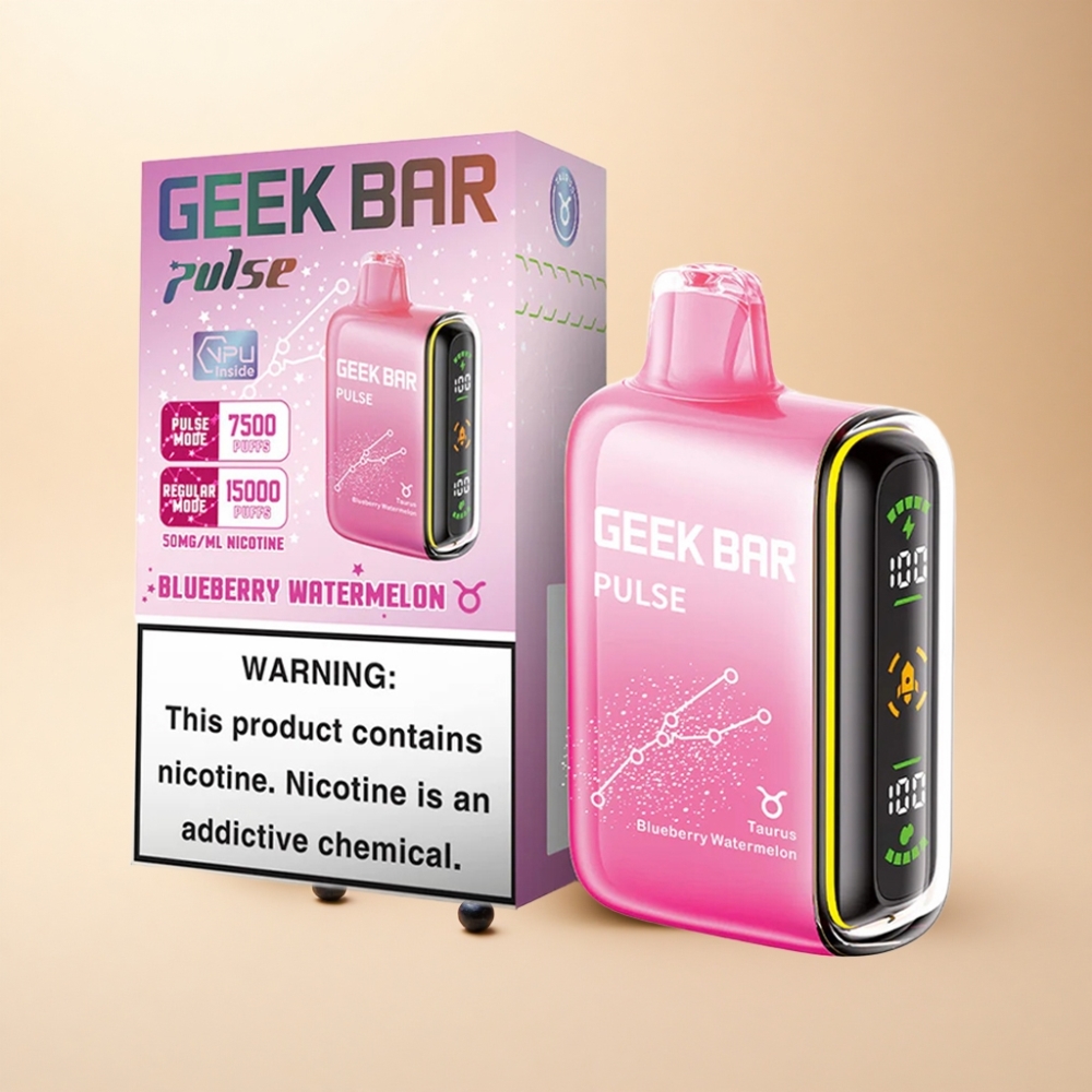 Geek Bar Pulse 15000 Puffs 16ML 5% USB-C Zodiac-utgaven