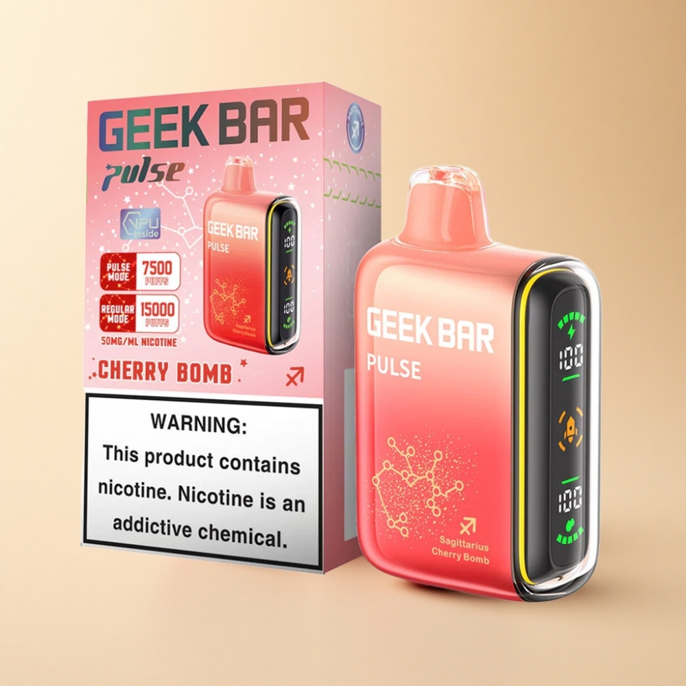 Geek Bar Pulse 15000 Puffs 16ML 5% USB-C Zodiac-utgaven