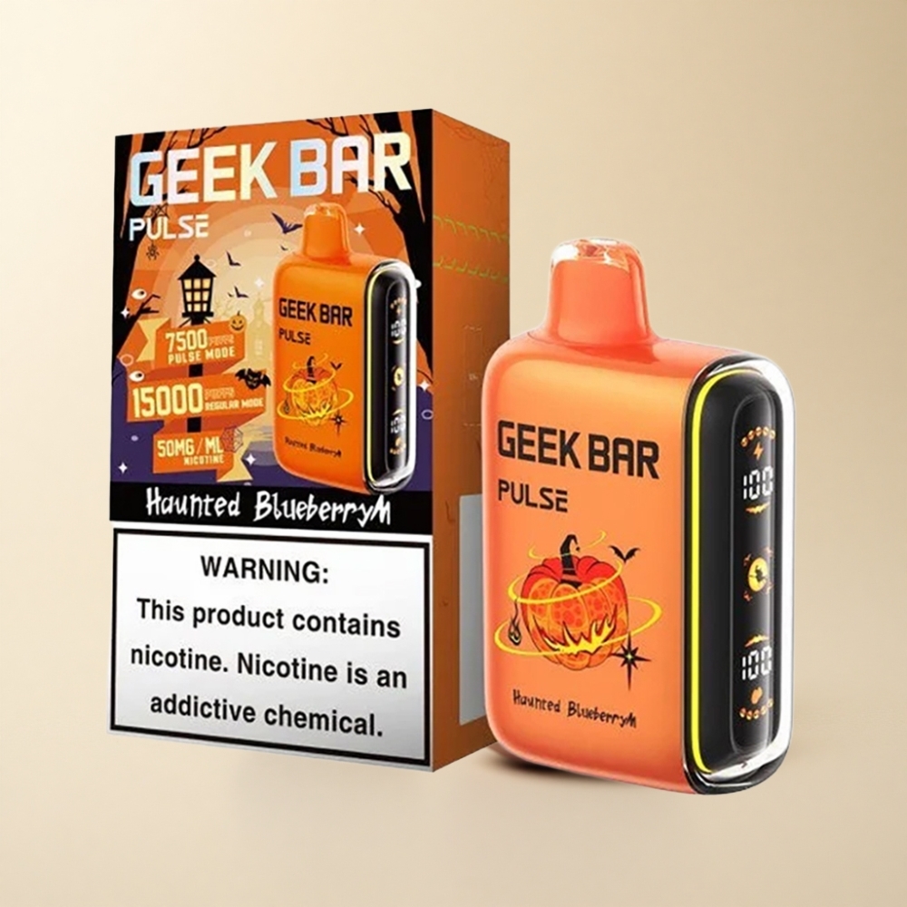 Geek Bar Pulse 15000 Pust 16ML 5% Nikotin Justerbar Luftstrøm
