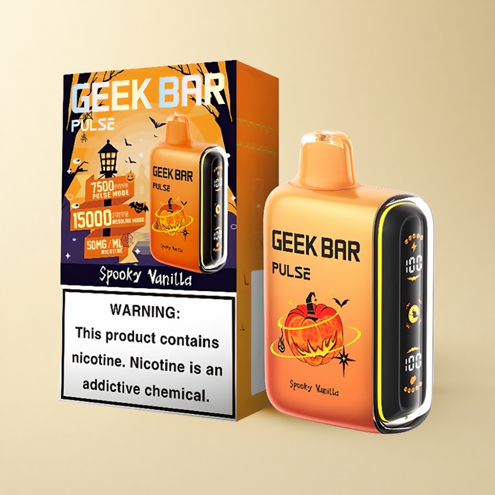 Geek Bar Pulse 15000 Pust 16ML 5% Nikotin Justerbar Luftstrøm