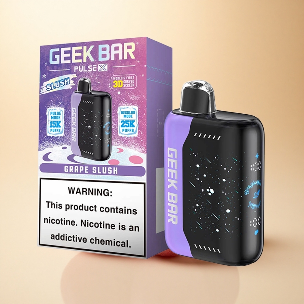 Geek Bar Pulse X 25000 Puffs 18mL 0-5% Nikotin Slush Utgave