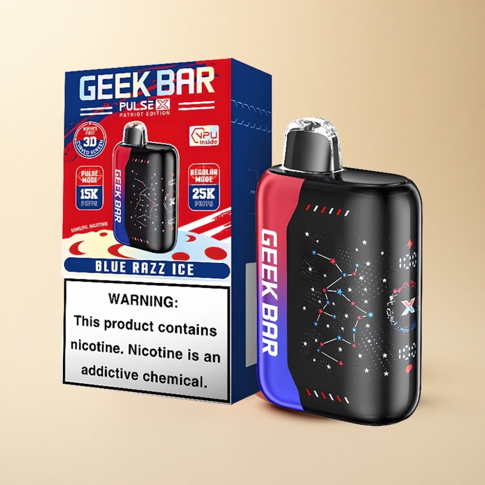 Geek Bar Pulse X 25000 Pust 18mL Nikotin 0-5% USB Type-C