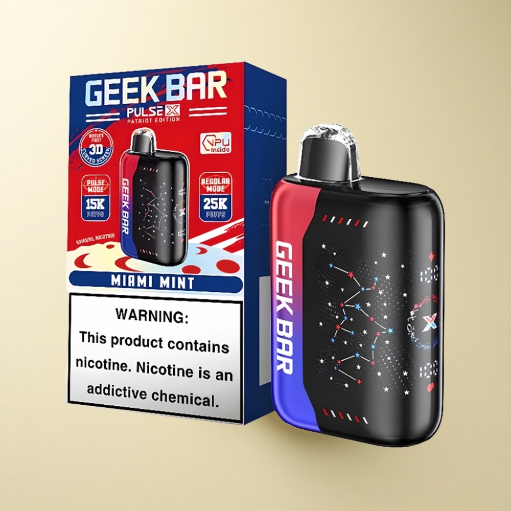Geek Bar Pulse X 25000 Pust 18mL Nikotin 0-5% USB Type-C