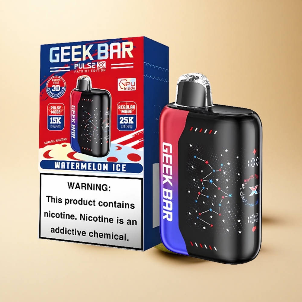 Geek Bar Pulse X 25000 Pust 18mL Nikotin 0-5% USB Type-C