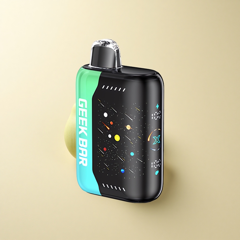 GEEK BAR Pulse X 42K Puffs Meteor Edition Hurtigladning Dual Mesh Coil Mynte