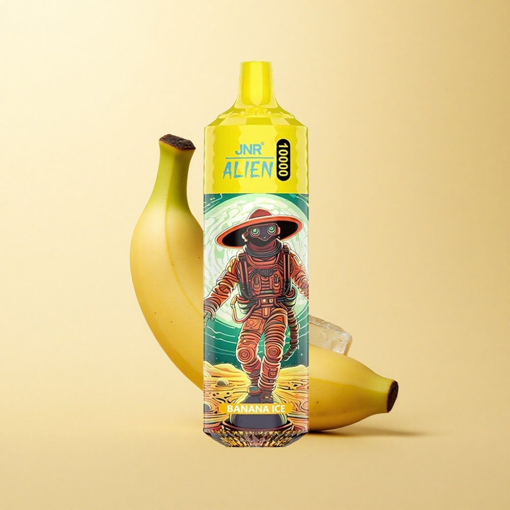 JNR Alien 10000 Puffs 850mAh Banan Is