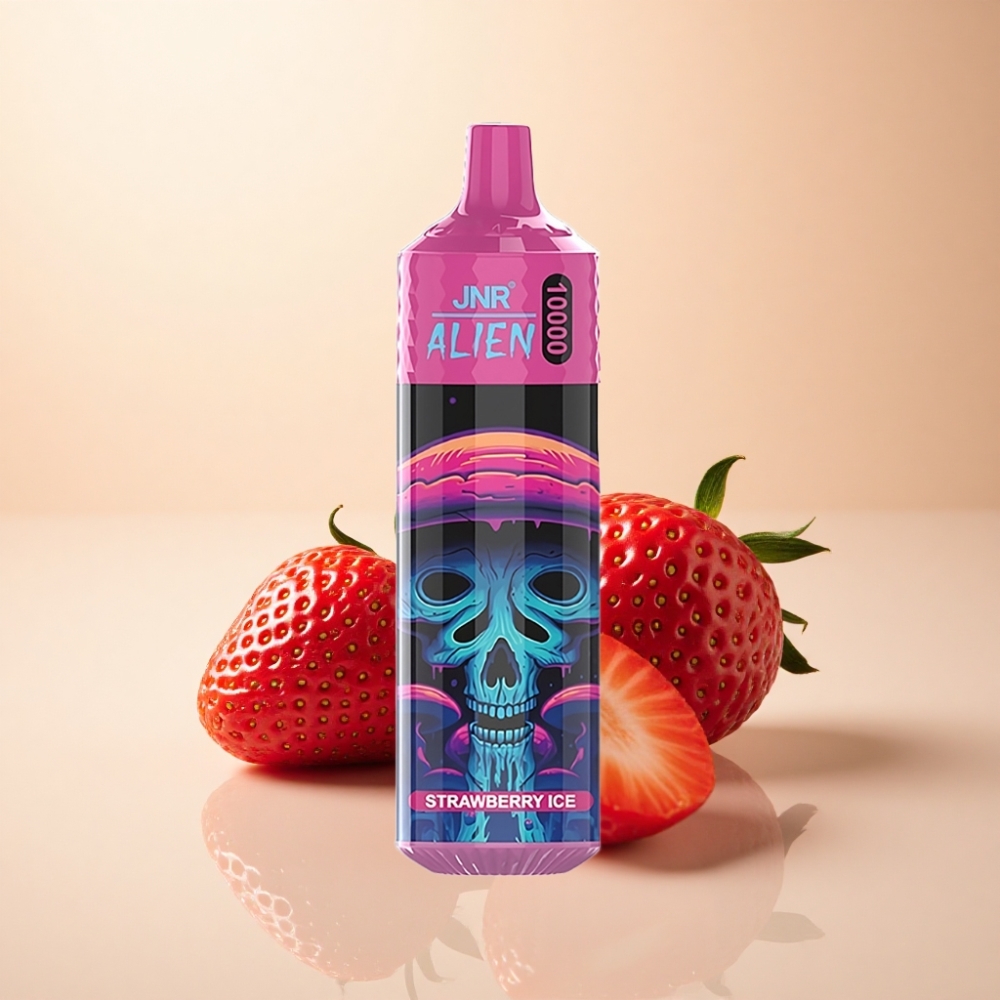 JNR Alien 10000 Puffs 850mAh Jordbæris
