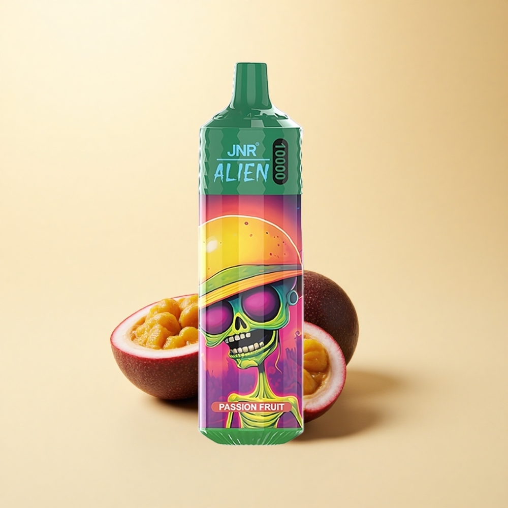 JNR Alien 10000 Puffs 850mAh Pasjonsfrukt RGB