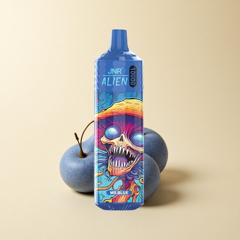 JNR Alien 10000 Puffs 850mAh Type-C Mr Blå