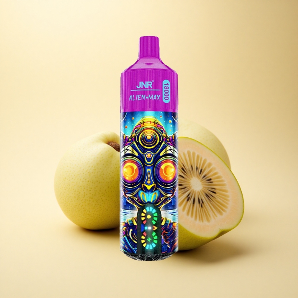JNR Alien Max 18000 Puffs Dual Mesh Kiwi Pasjonsfrukt Guava