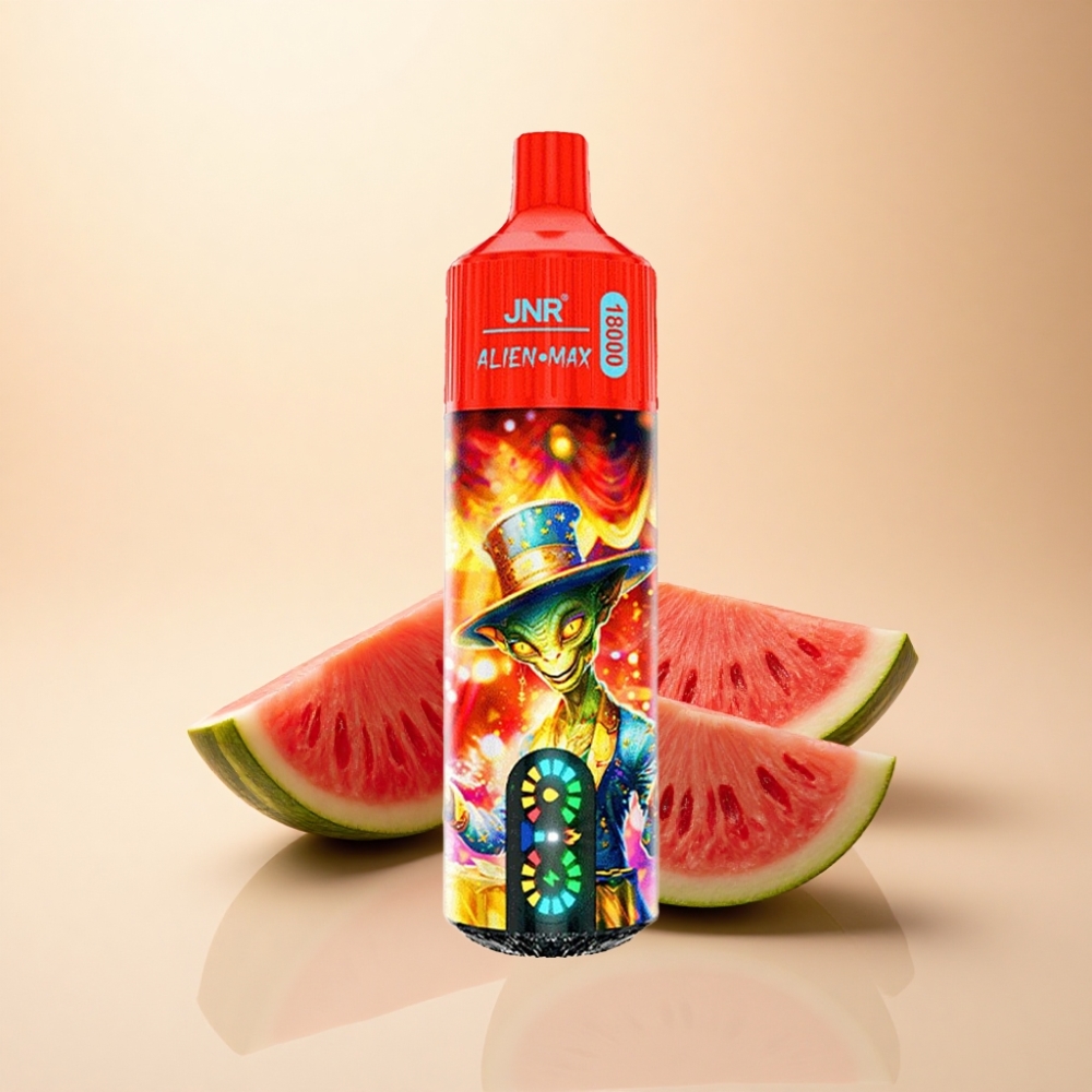 JNR Alien Max 18000 Puffs Dual Mesh Vannmelon Is