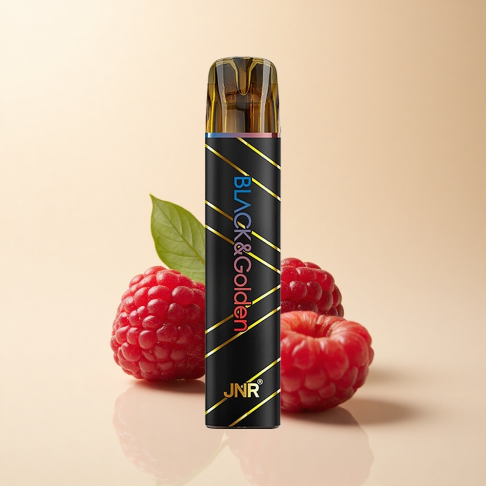 JNR Black&Golden 800 Puffs 2ml Blåbær Sur Bringebær