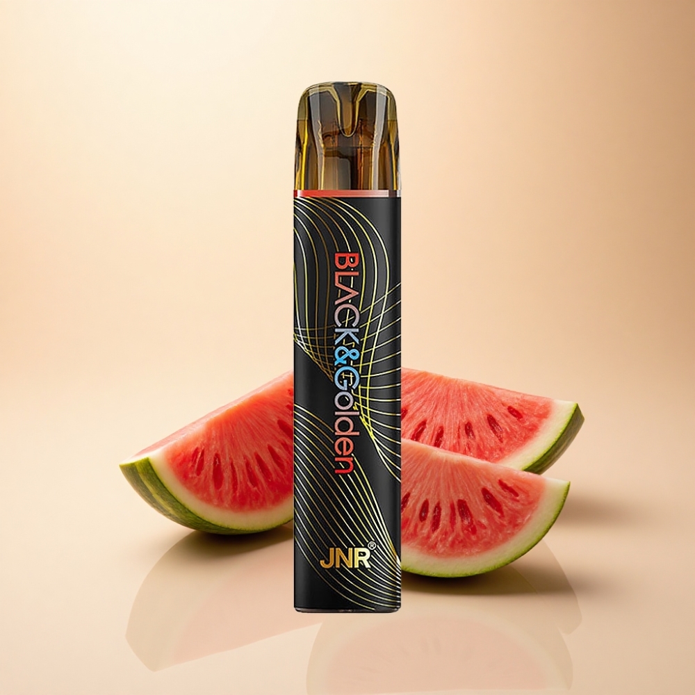 JNR Black&Golden 800 Puffs 550mAh 2% Vannmelon Is