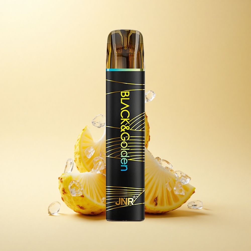 JNR Black&Golden 800 Puffs 550mAh Ananas Is