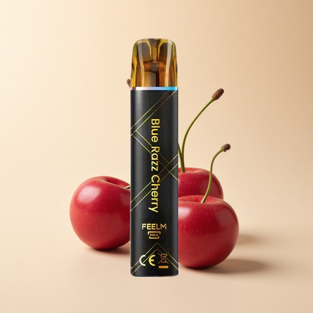JNR Black&Golden 800 Puffs 550mAh Blå Bringebær Kirsebær